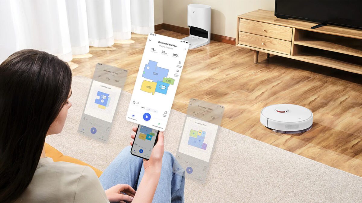 Robot hút bụi Dreame D10 Plus