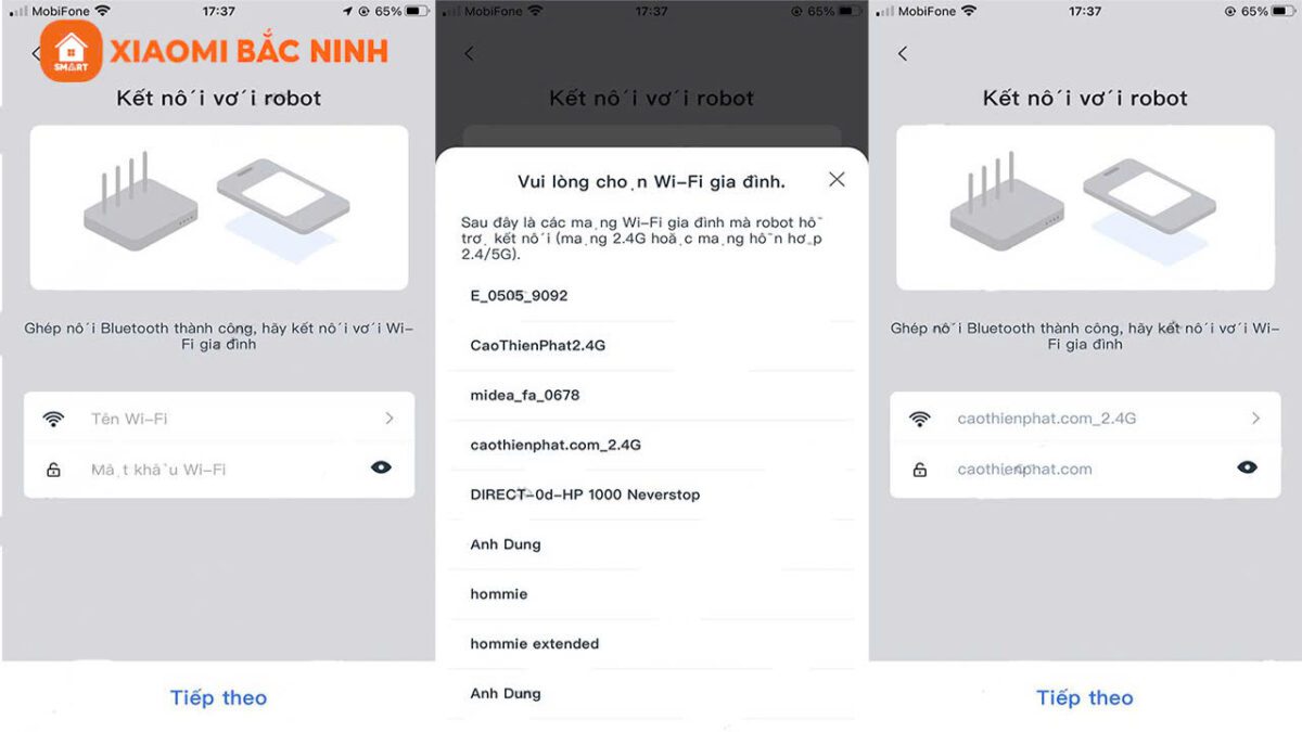 Hướng dẫn kết nối app Ecovacs X2 OMNI