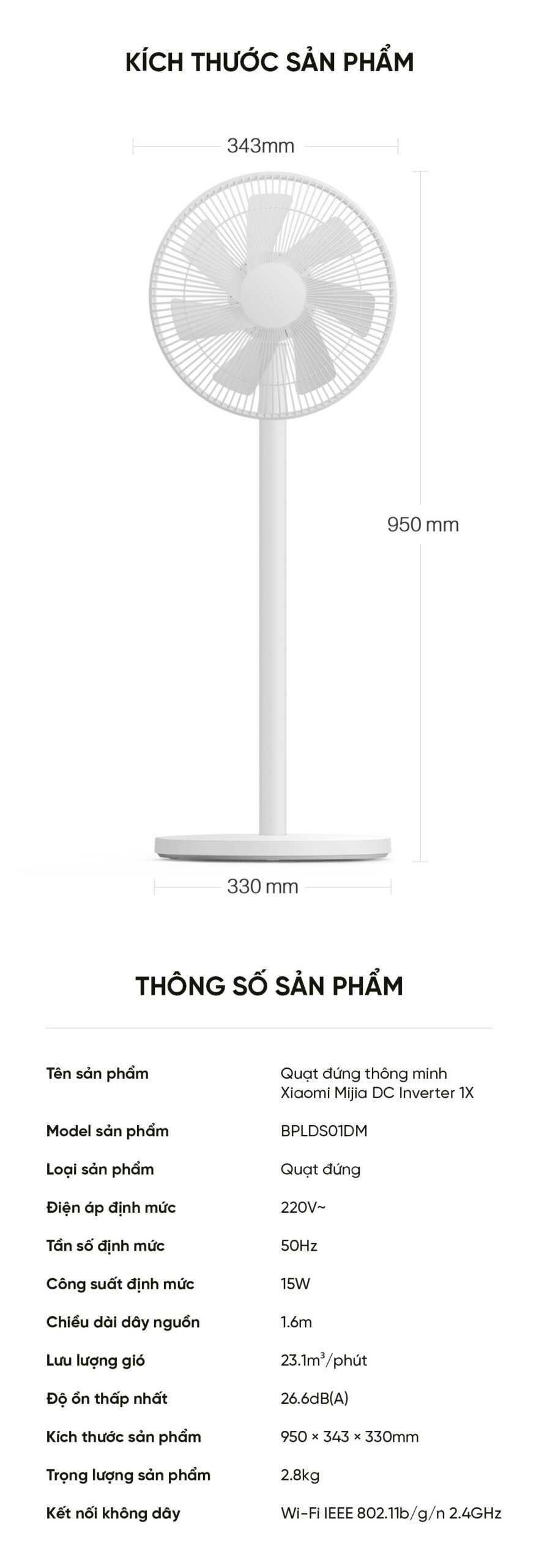 Quạt cây Xiaomi BPLDS01DM