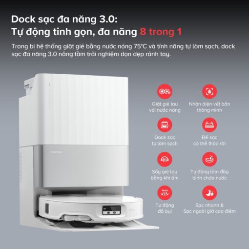 Robot hút bụi Roborock QRevo EdgeT【Nhắn tin giảm giá thêm】 - Hình ảnh 16