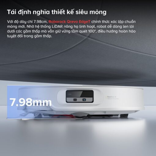 Robot hút bụi Roborock QRevo EdgeT【Nhắn tin giảm giá thêm】 - Hình ảnh 5