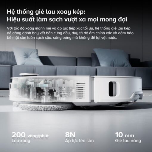 Robot hút bụi Roborock QRevo EdgeT【Nhắn tin giảm giá thêm】 - Hình ảnh 3