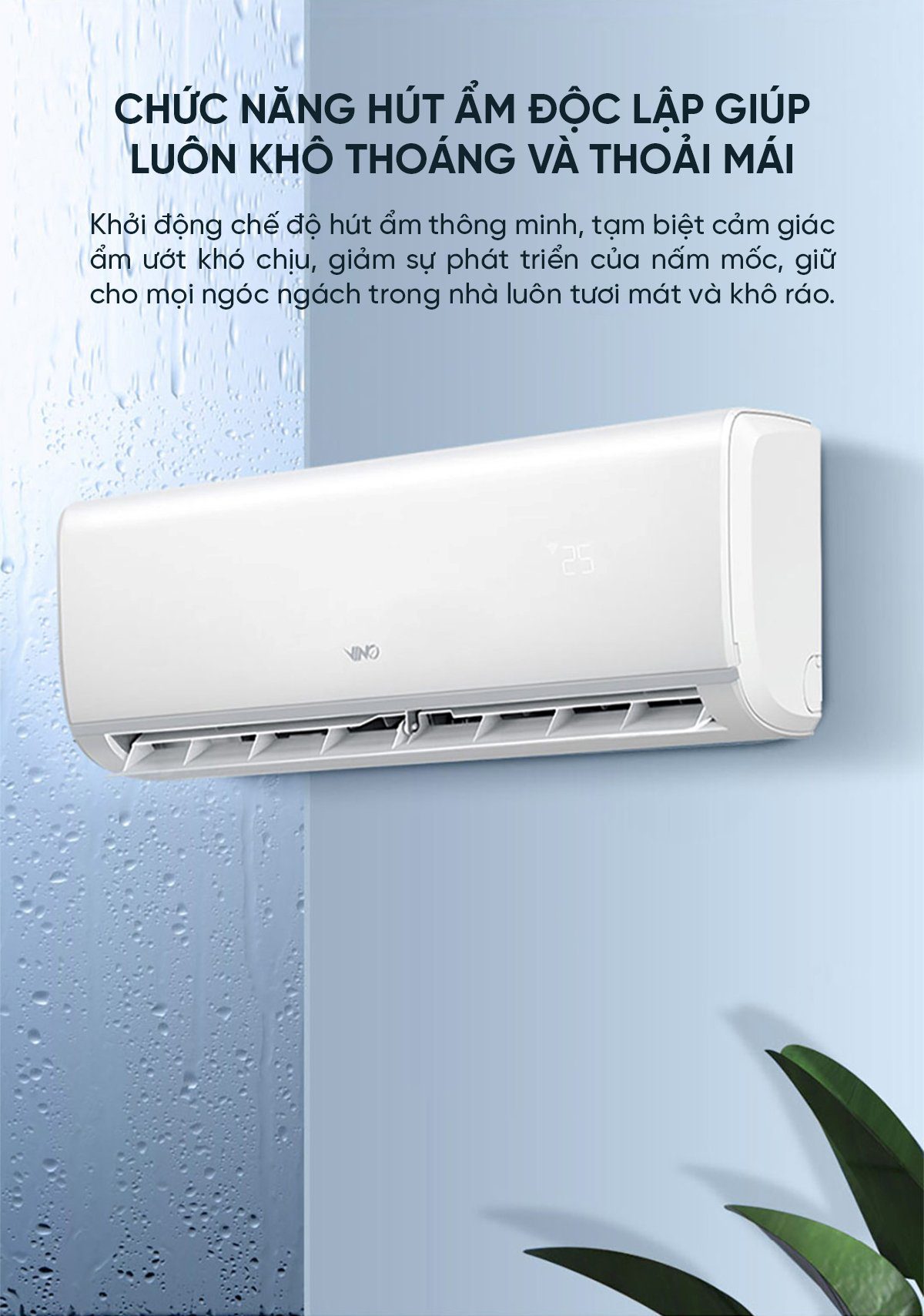 Điều hòa 2 chiều thông minh Xiaomi Vino 1.5HP tiết kiệm điện cấp 1 KFR-35GWV31AA1-1