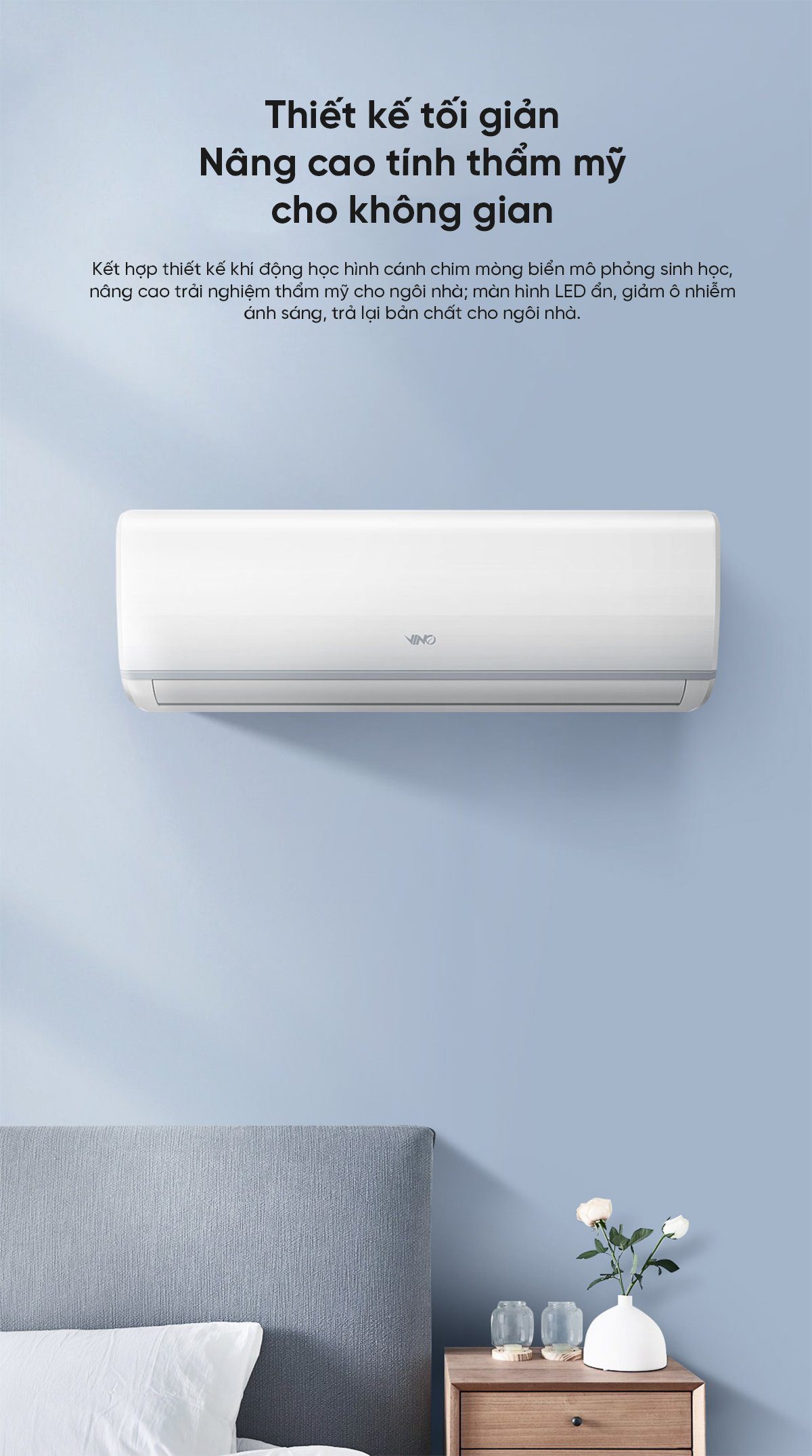 Điều hòa 2 chiều thông minh Xiaomi Vino 1.5HP tiết kiệm điện cấp 3 KFR-35GW/V11AA2-3
