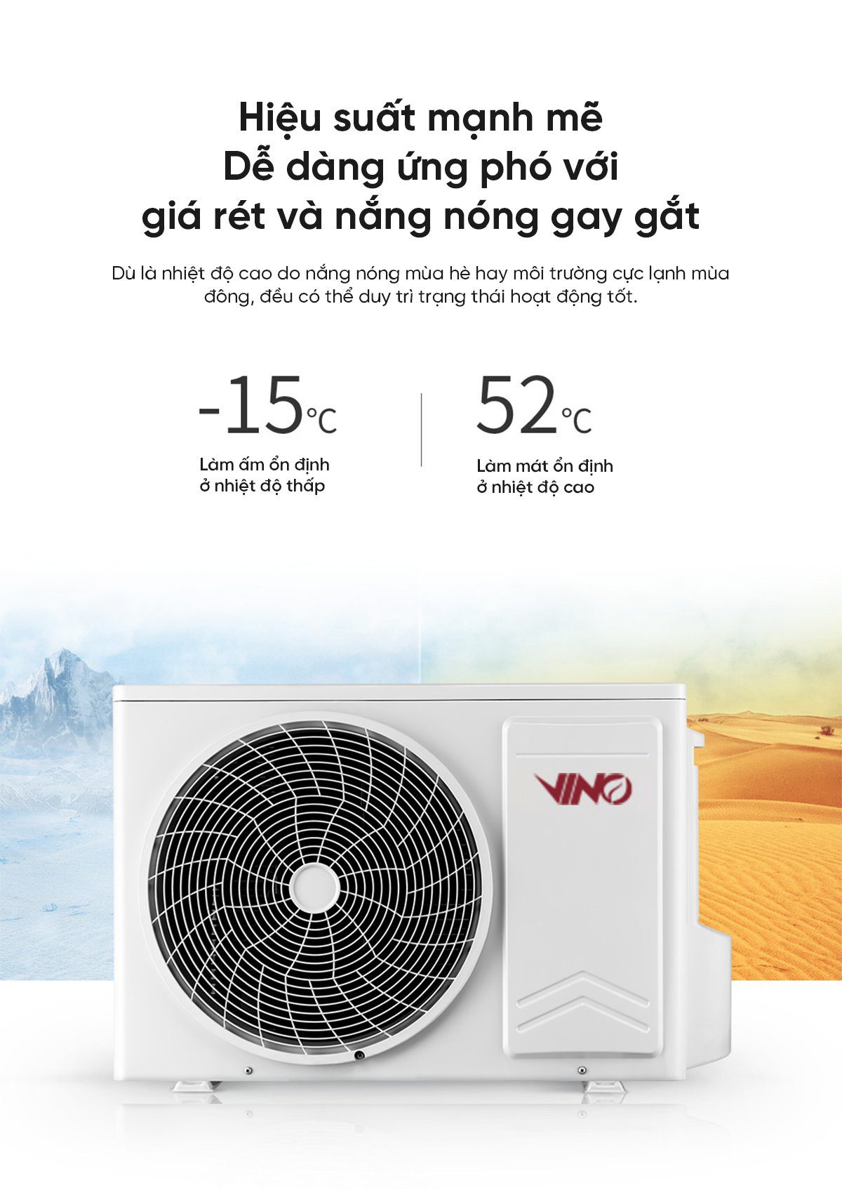 Điều hòa 2 chiều thông minh Xiaomi Vino 1.5HP tiết kiệm điện cấp 3 KFR-35GW/V11AA2-3