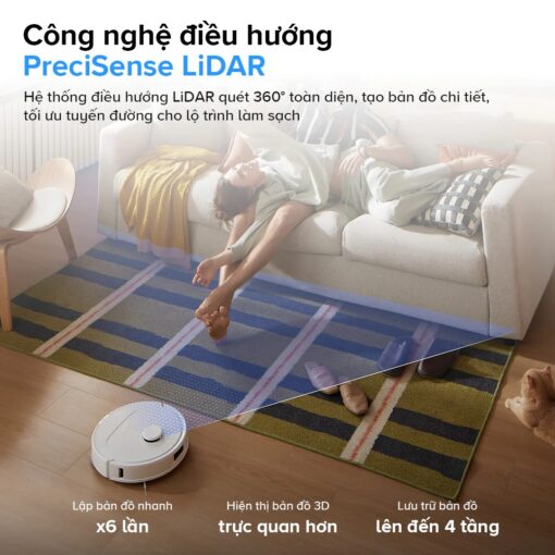 Robot hút bụi Roborock Q Revo 5AE - Hình ảnh 5