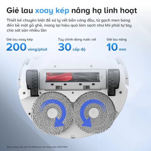 Robot hút bụi Roborock Q Revo 5AE - Hình ảnh 7