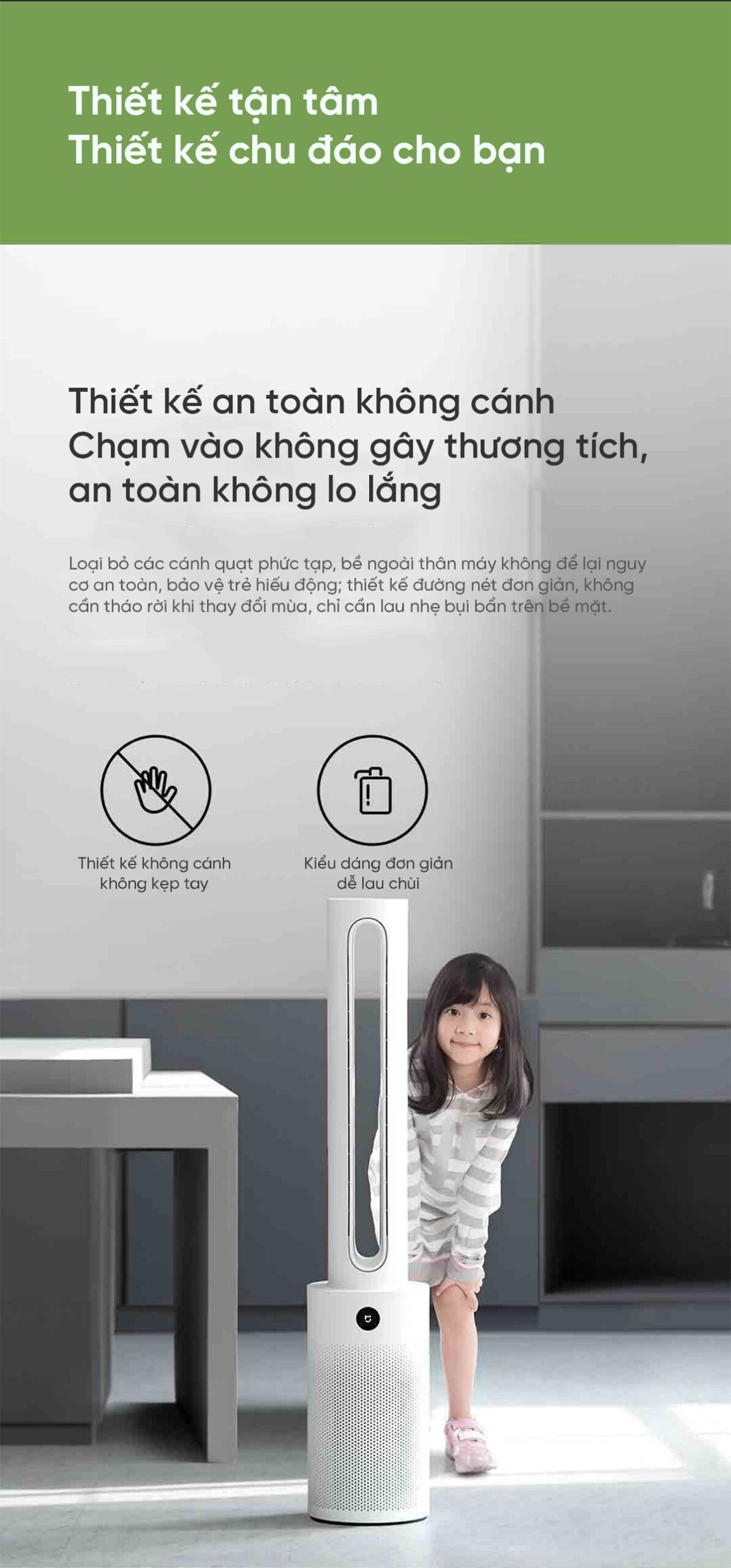Quạt không cánh Xiaomi Mijia WYJHS01ZM