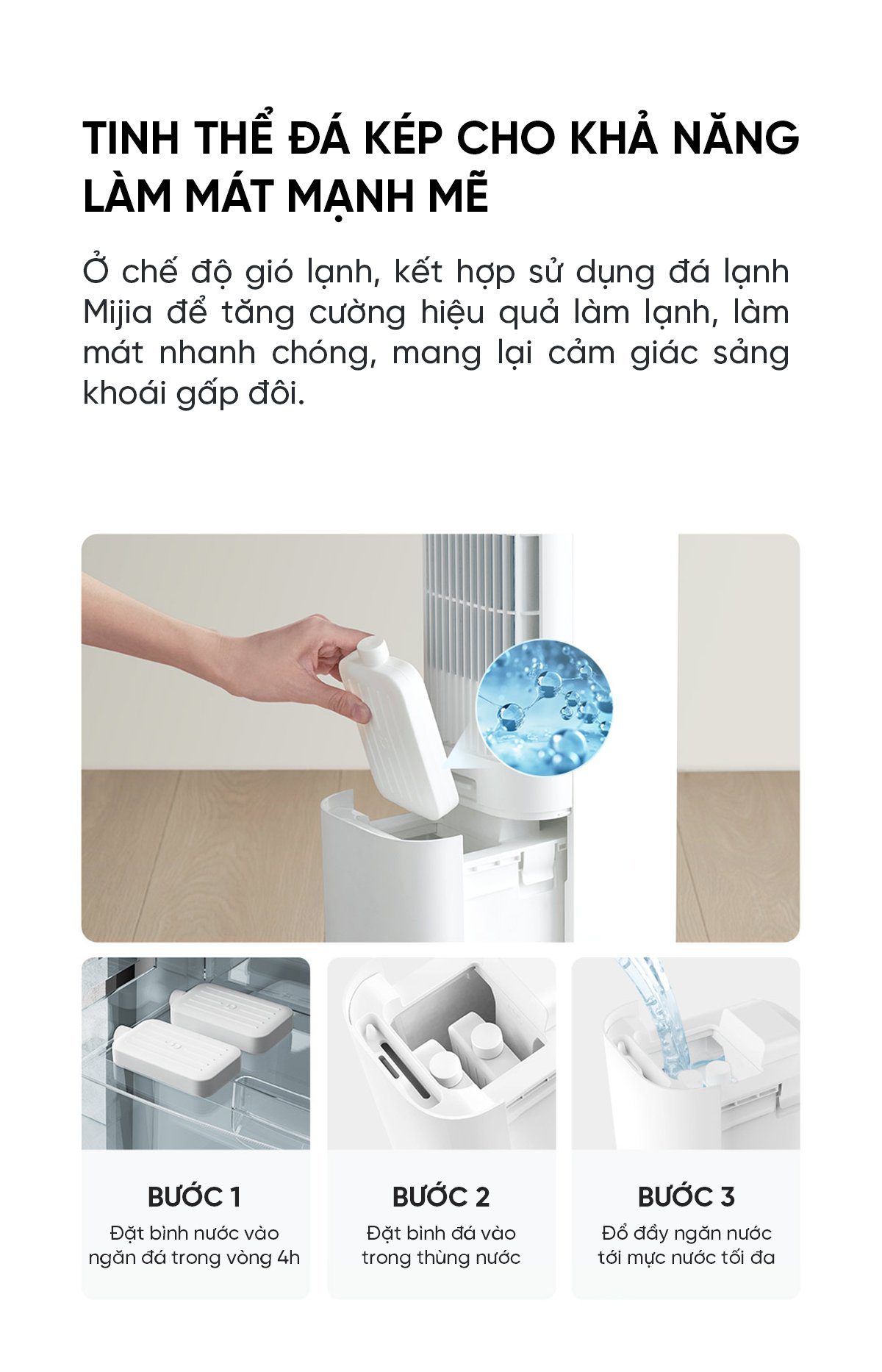 Quạt tháp điều hoà hơi nước Xiaomi ZFSLFS01DM