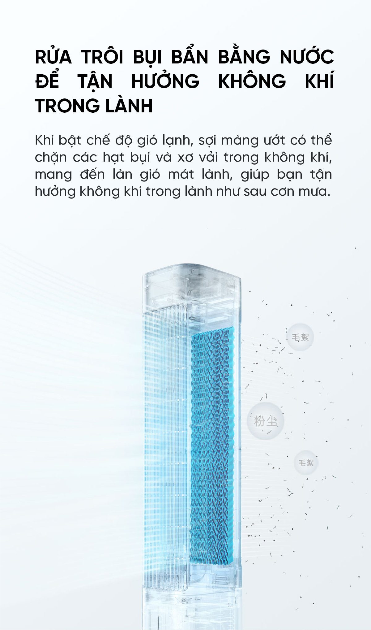 Quạt tháp điều hoà hơi nước Xiaomi ZFSLFS01DM