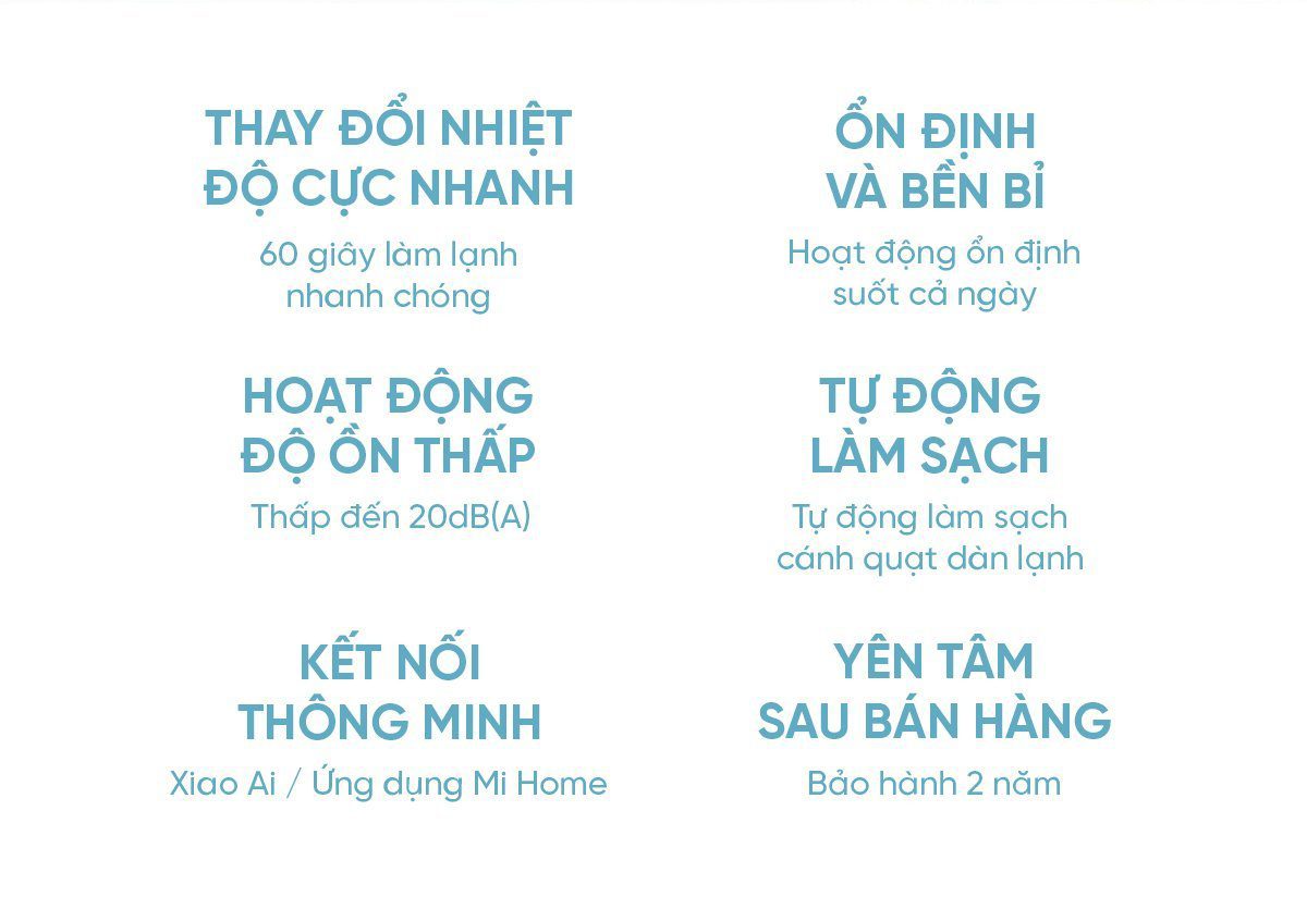 Điều Hoà Xiaomi Vino 1 Chiều Làm Lạnh KFR-35GW-V11AA2 App Mihome