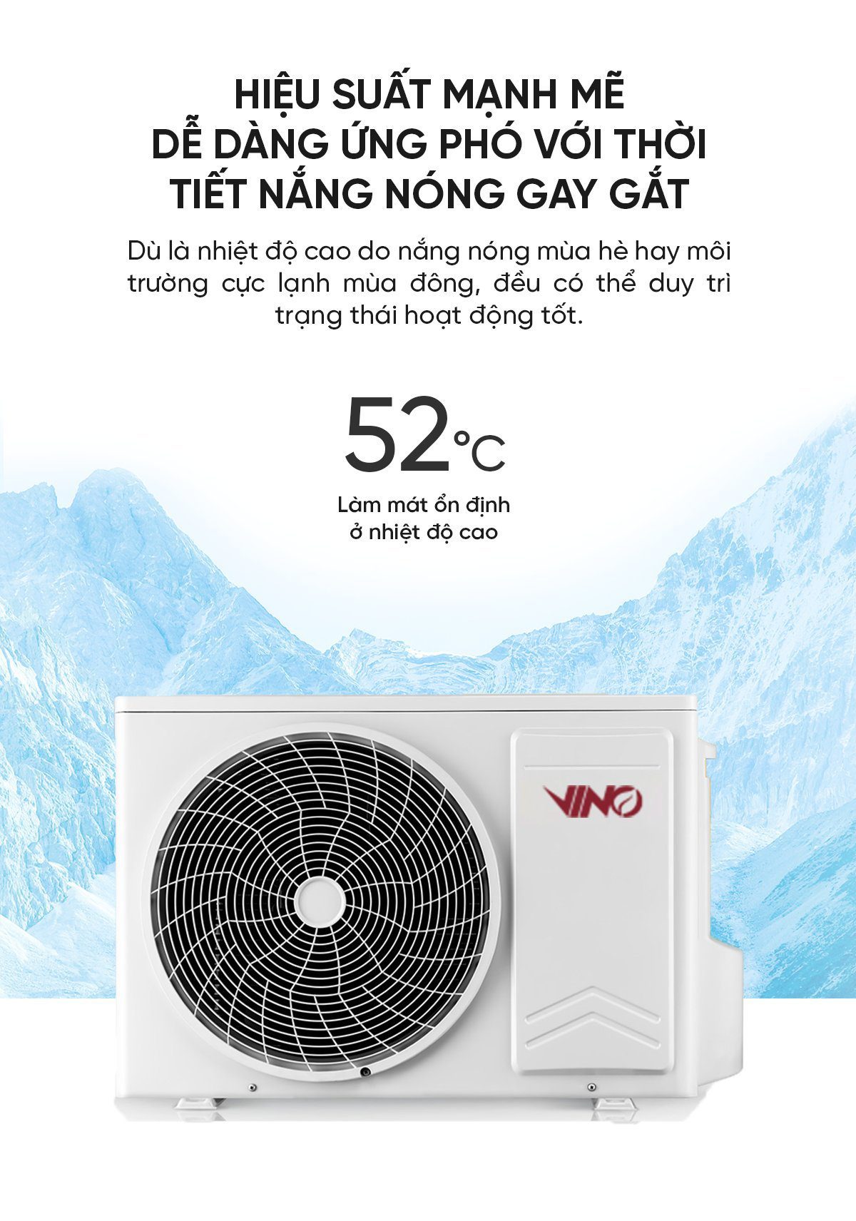 Điều Hoà Xiaomi Vino 1 Chiều Làm Lạnh KFR-35GW-V11AA2 App Mihome