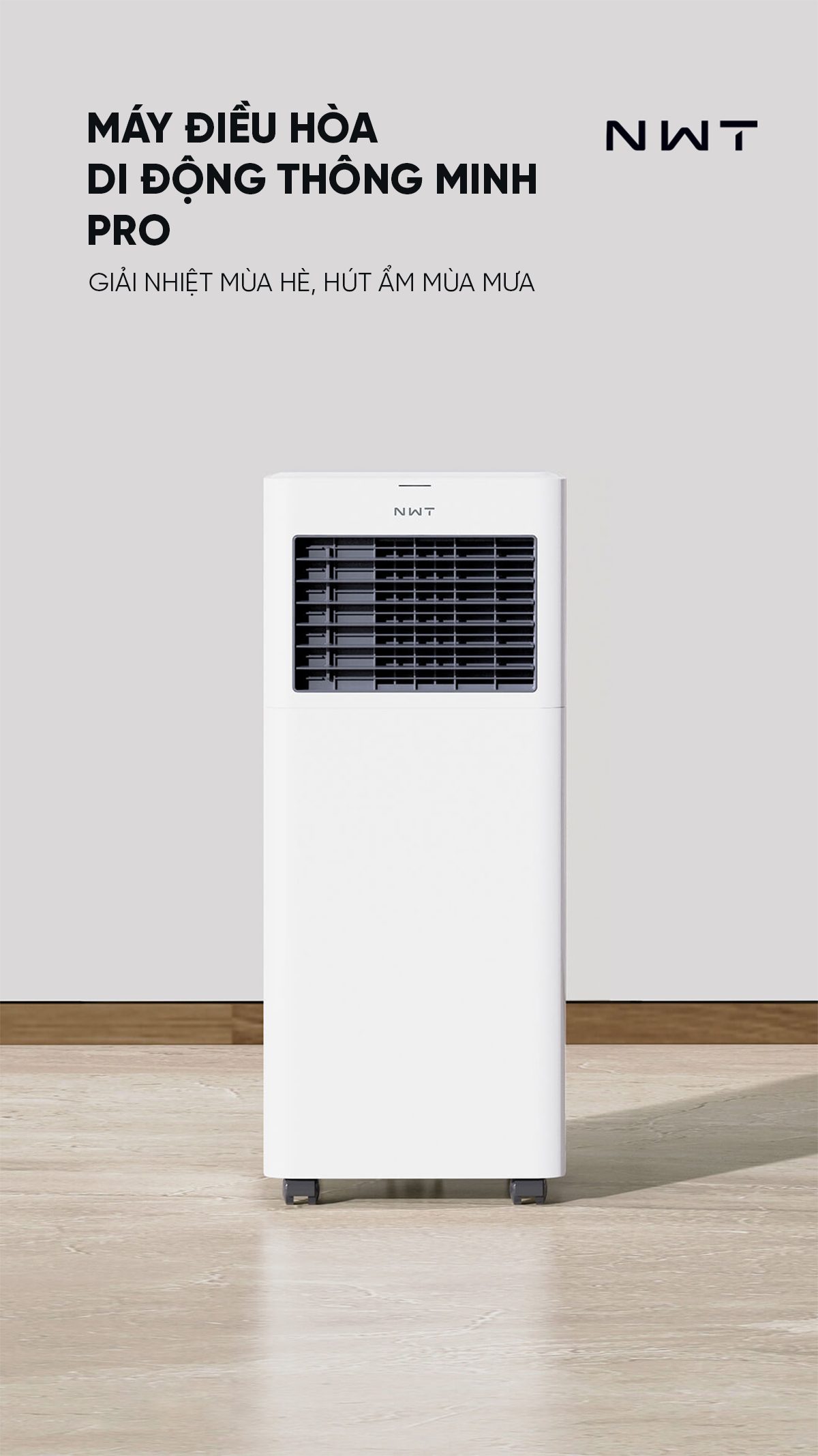 Điều hòa di động thông minh Xiaomi NWT Pro WAP31A15EW