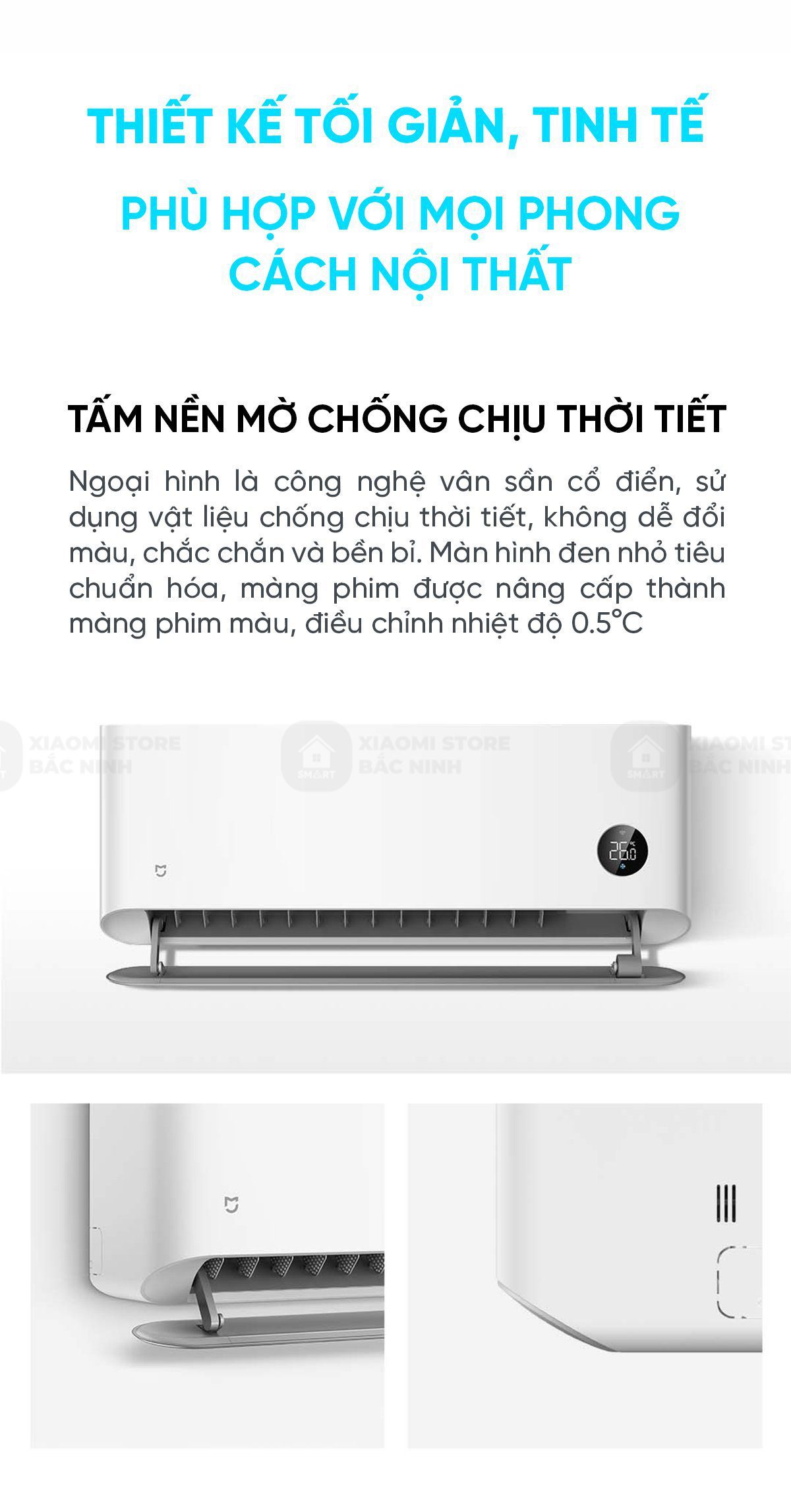Điều hoà Thông Minh 2 chiều Xiaomi Mijia Inverter M2A1 KFR-35W/M2A1/12000 BTU