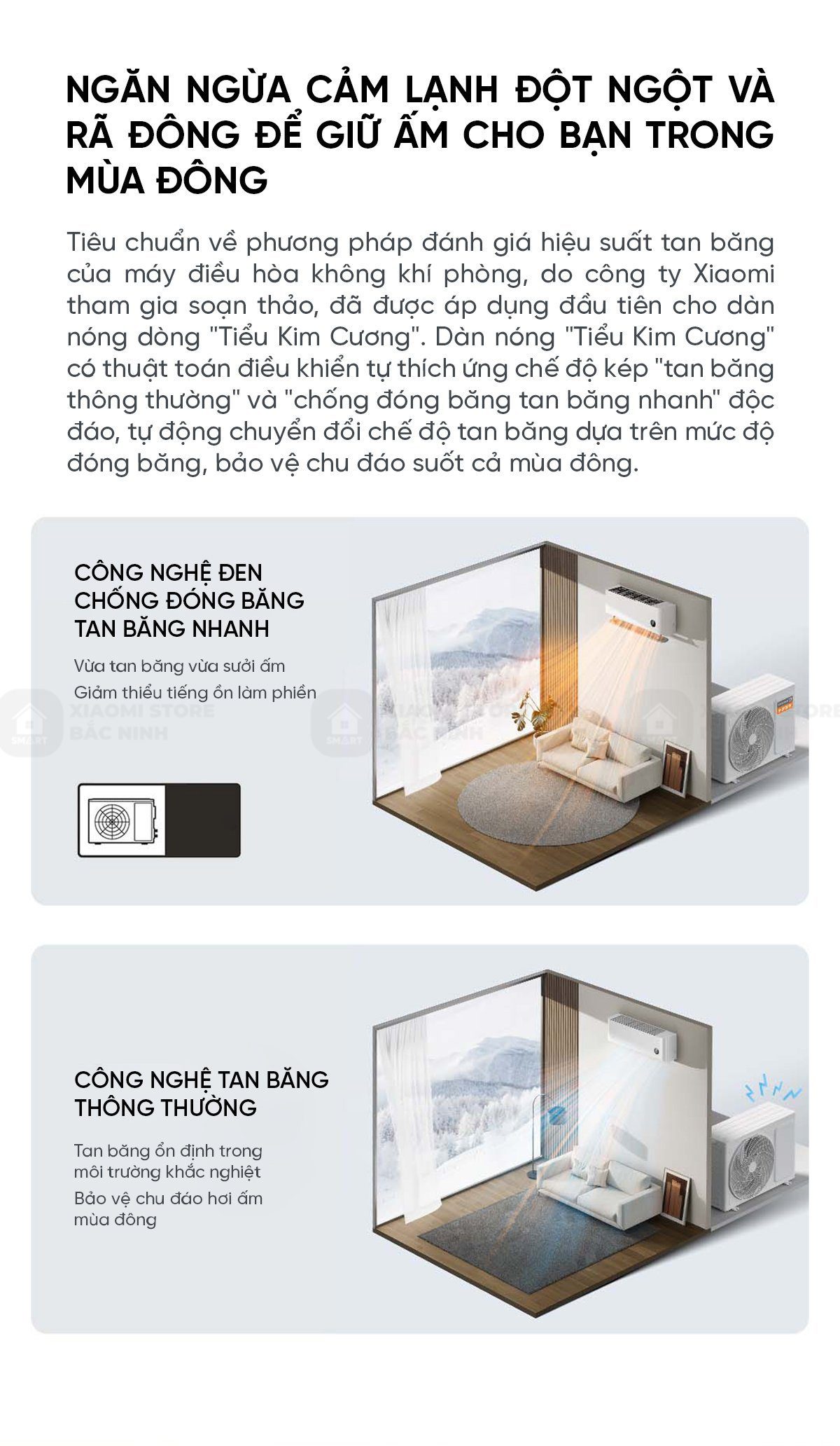 Điều hoà Thông Minh 2 chiều Xiaomi Mijia Inverter M2A1 KFR-35W/M2A1/12000 BTU