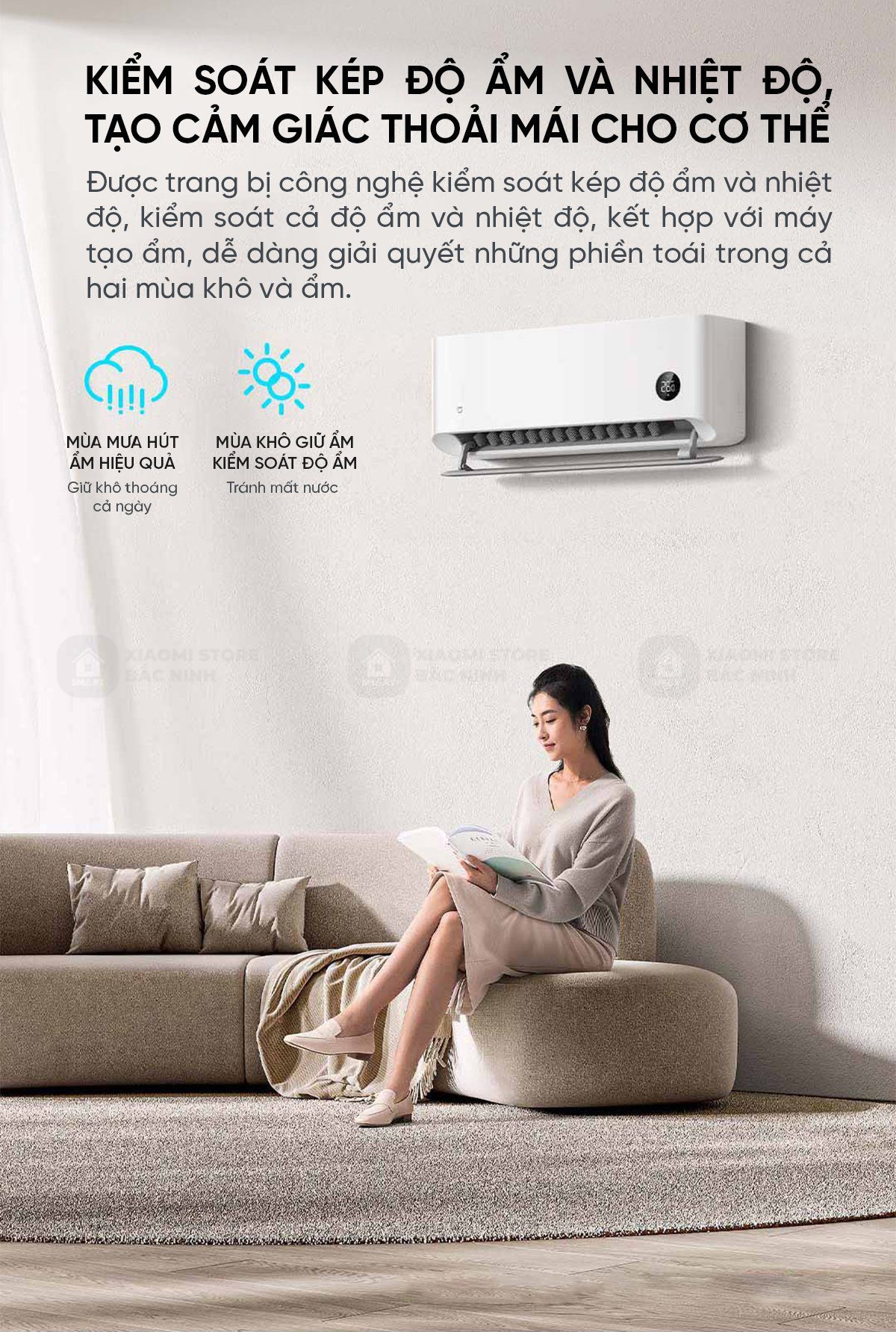 Điều hoà Thông Minh 2 chiều Xiaomi Mijia Inverter M2A1 KFR-35W/M2A1/12000 BTU
