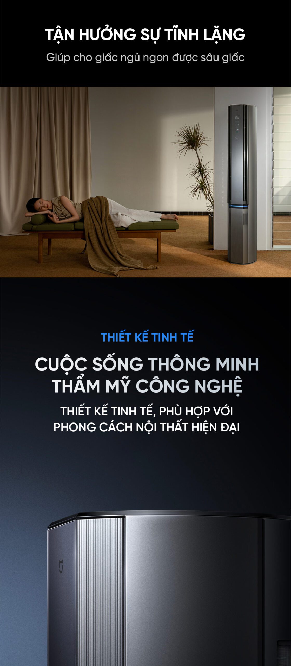 Điều Hòa Cây Xiaomi Mijia Pro KFR-72LW - NA11/F1A1 3HP 27000BTU - Lấy Khí Tươi