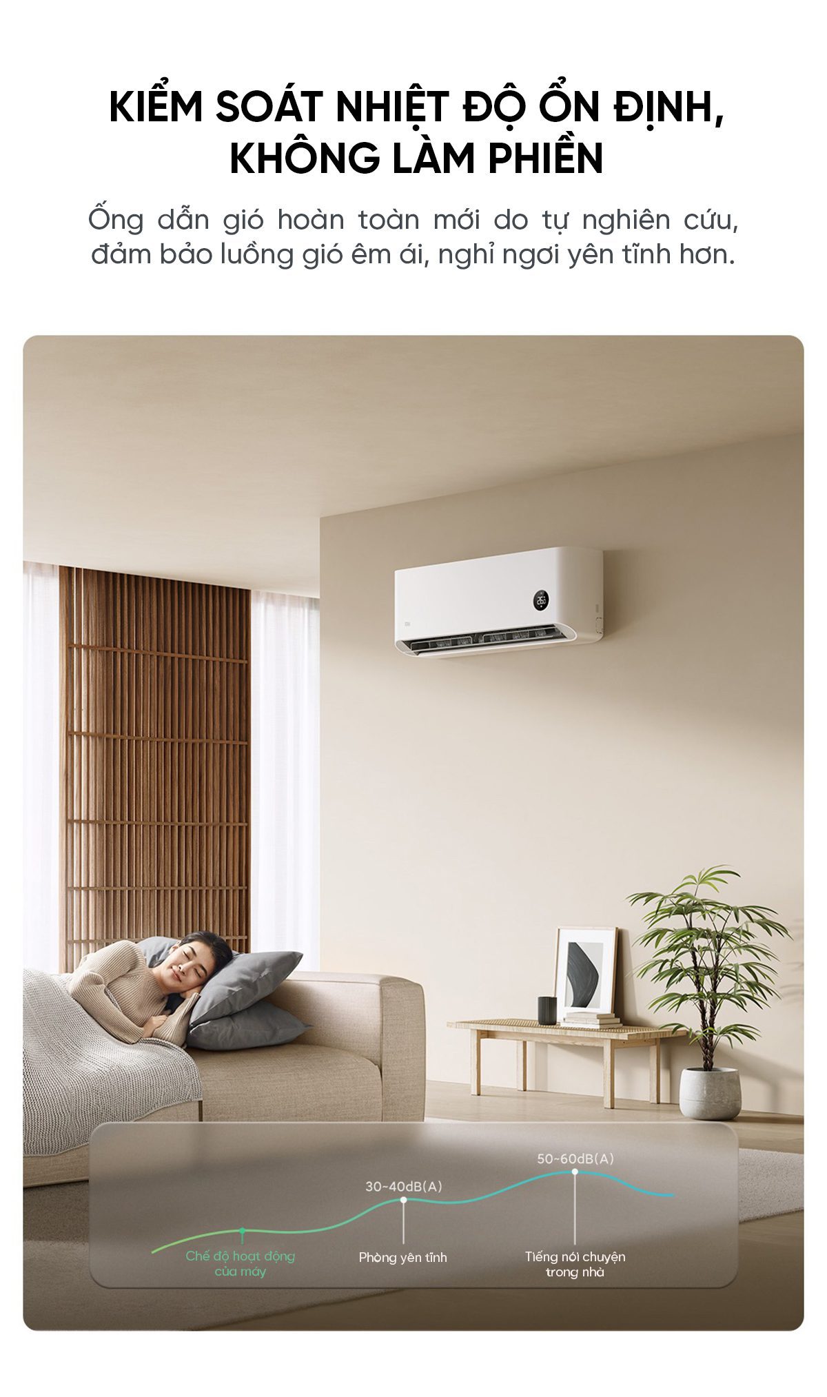 Điều hoà Thông Minh 2 chiều Xiaomi Mijia Inverter KFR-35GW – R1X1 1.5HP (12000 BTU)