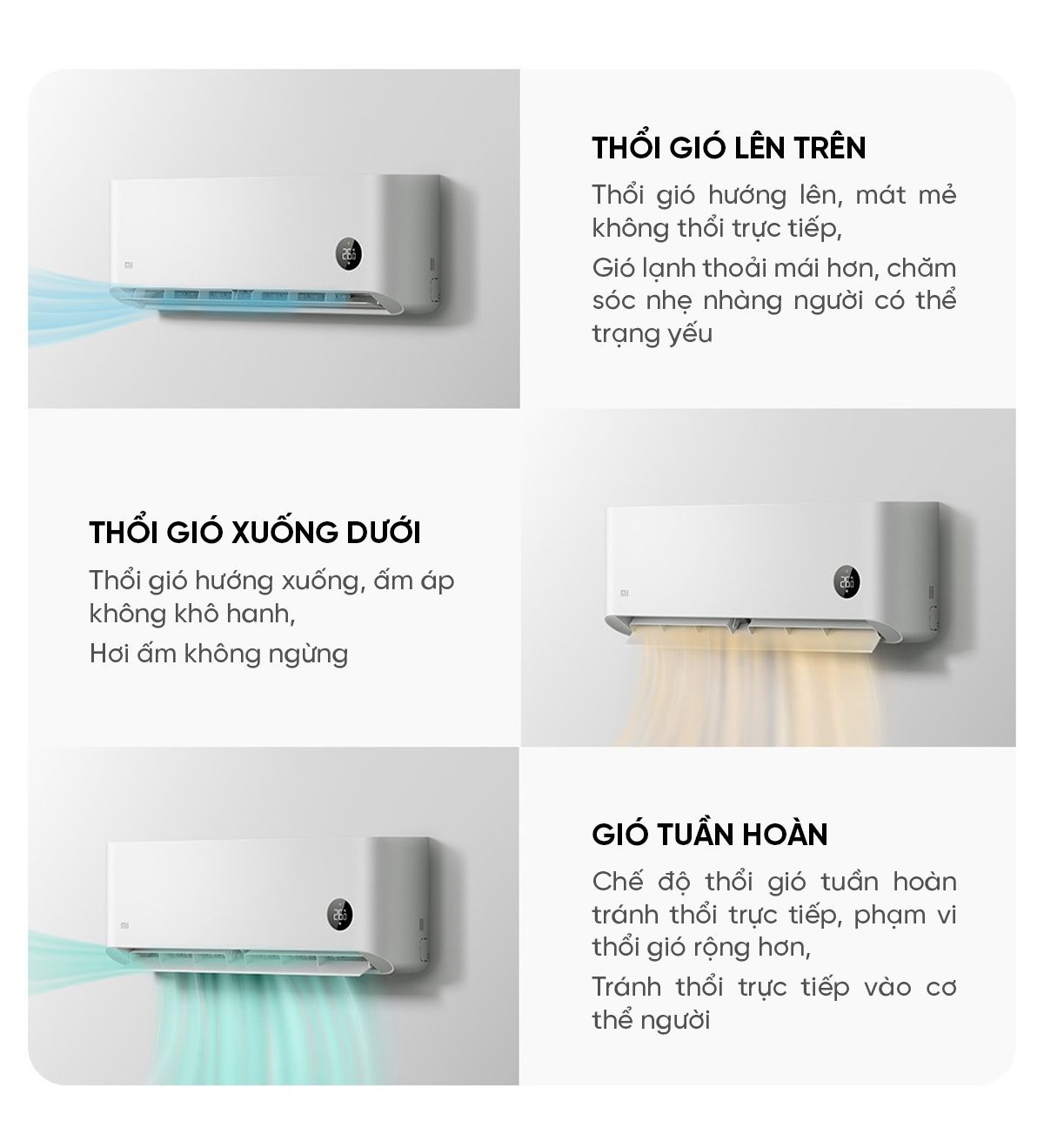 Điều hoà Thông Minh 2 chiều Xiaomi Mijia Inverter KFR-35GW – R1X1 1.5HP (12000 BTU)
