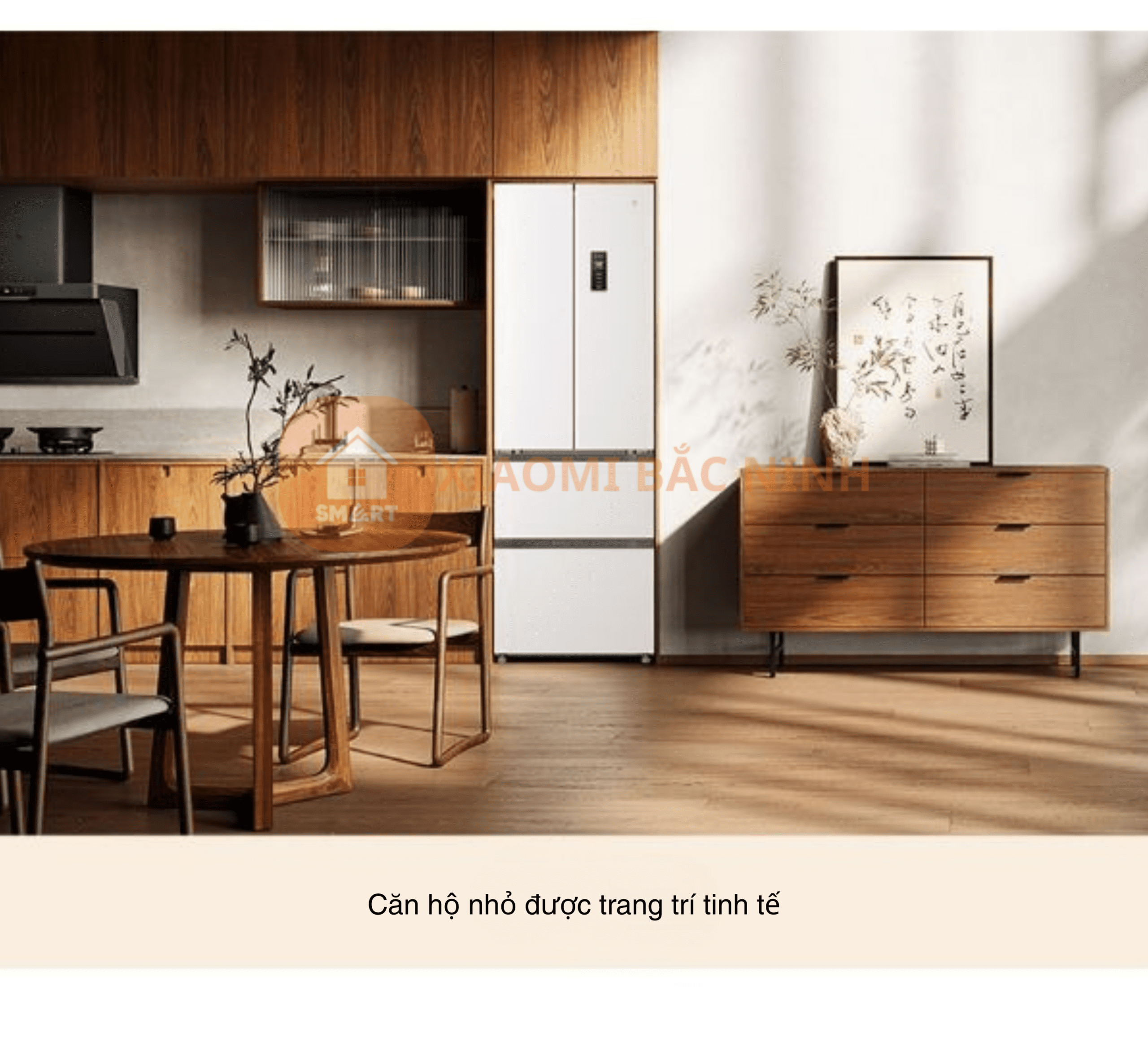 Tủ lạnh 4 cánh Xiaomi Mijia 400L BCD-400WFMBI – Thiết kế kiểu Pháp, kháng khuẩn 99.99%