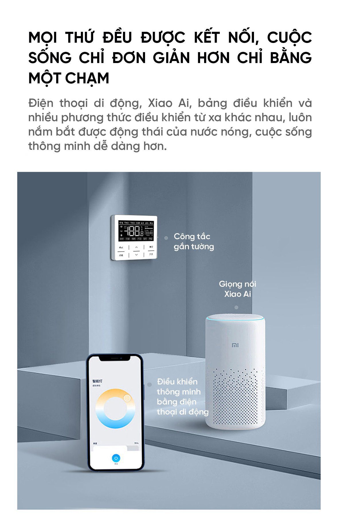 Máy nước nóng bơm nhiệt không khí Xiaomi Vino 200L Tiết Kiệm Điện