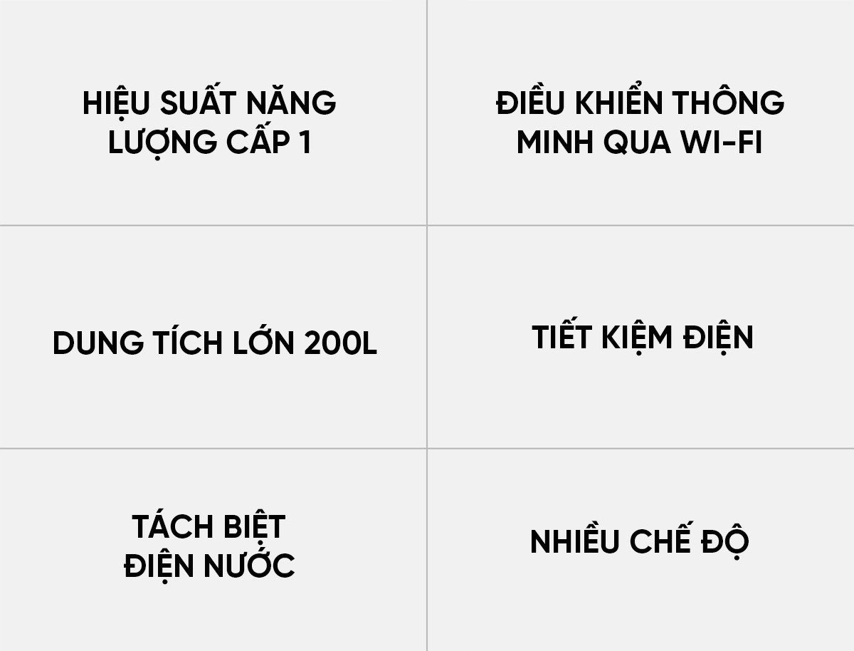 Máy nước nóng bơm nhiệt không khí Xiaomi Vino 200L Tiết Kiệm Điện