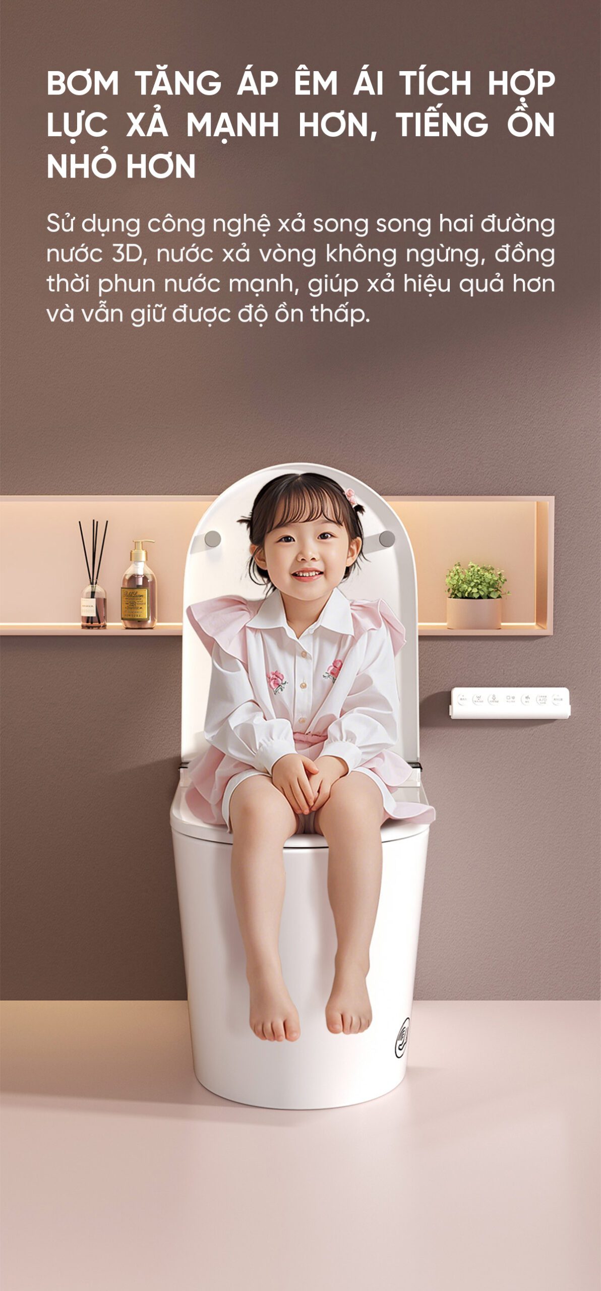 Bồn cầu thông minh Xiaomi Little Whale Wash U9
