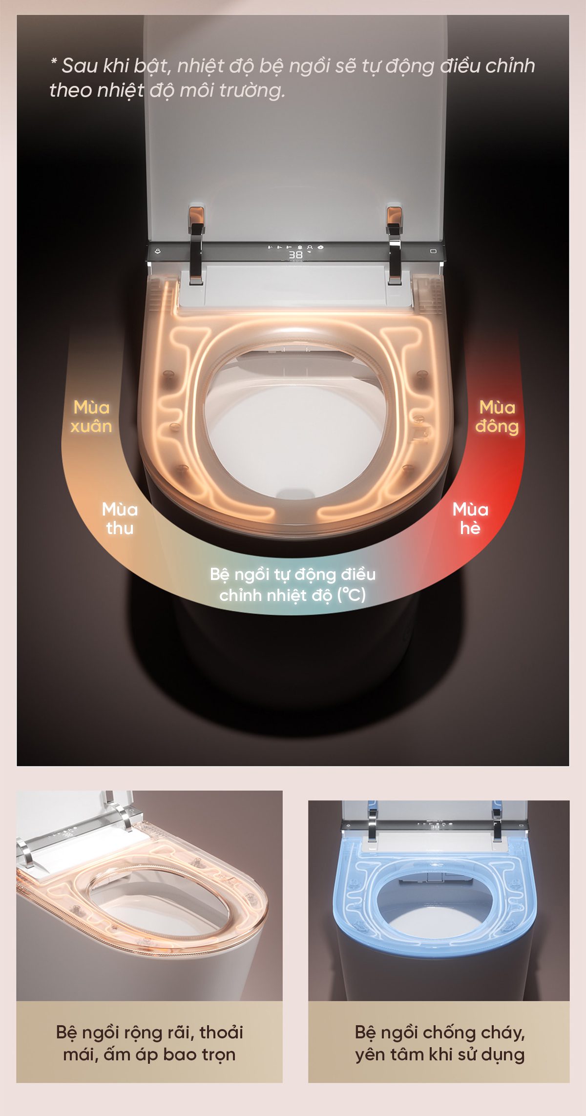 Bồn cầu thông minh Xiaomi Little Whale Wash U9
