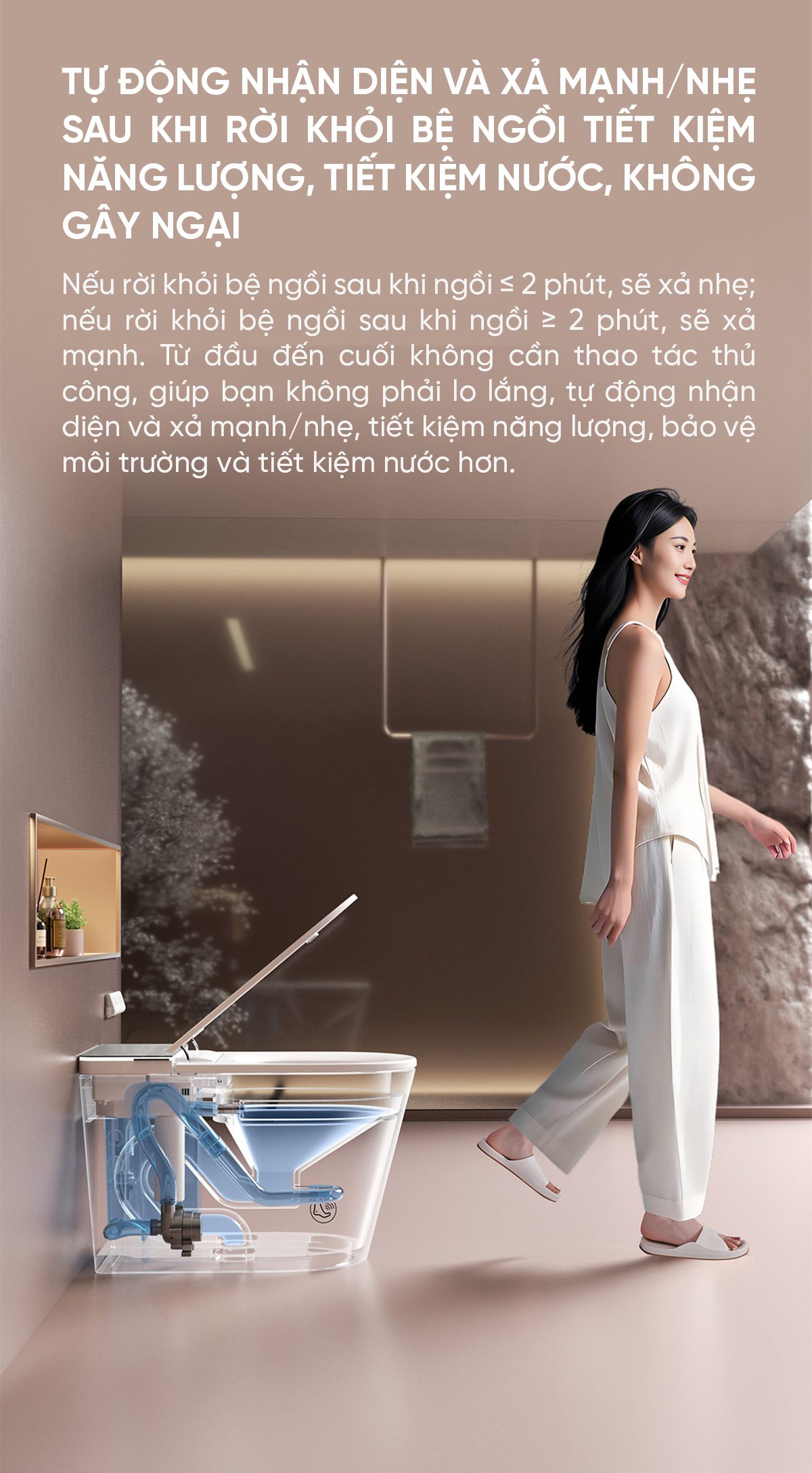Bồn cầu thông minh Xiaomi Little Whale Wash U9