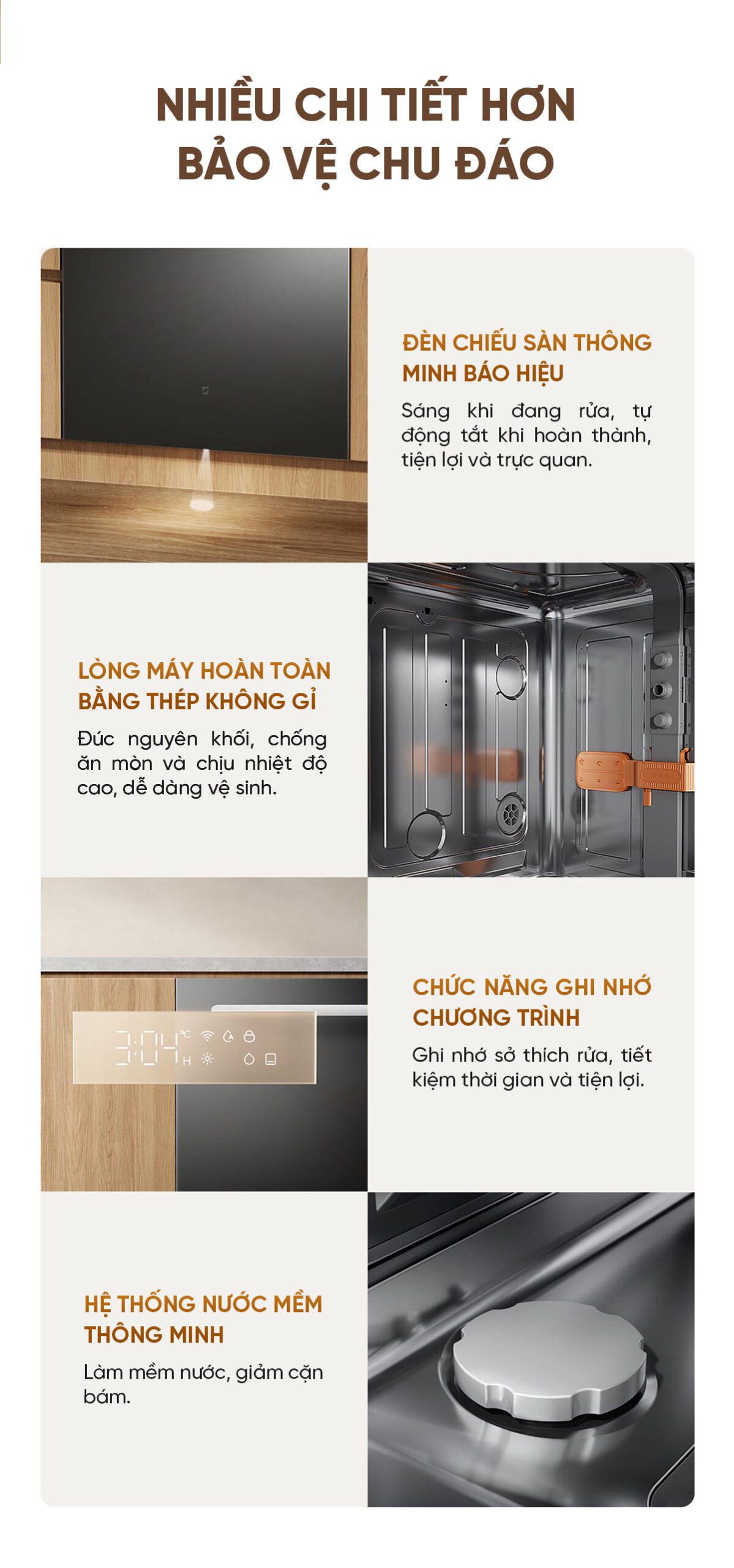 Máy rửa bát Xiaomi Mijia S20 18 bộ 2025